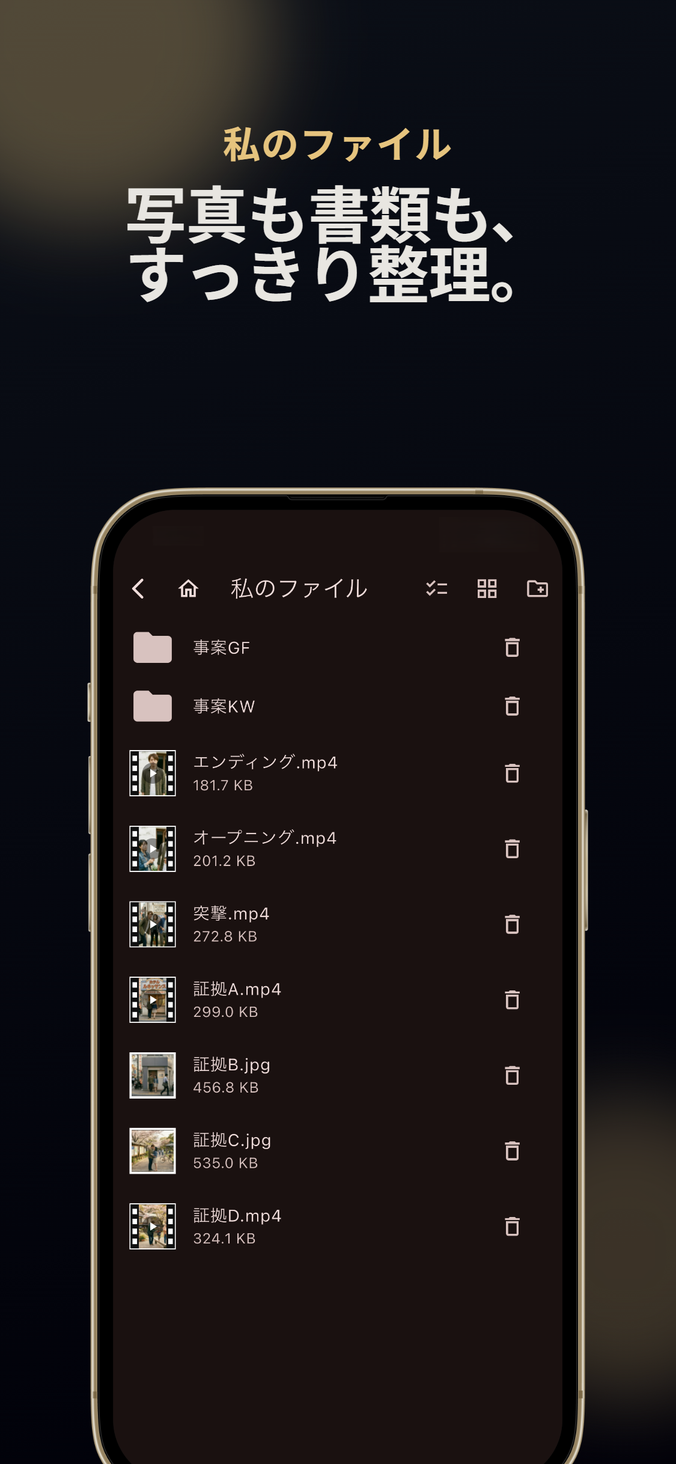 私のファイル